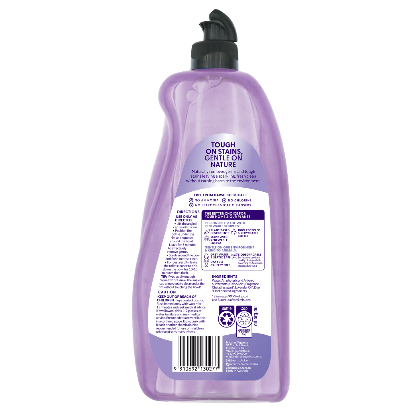 Toilet Gel Wild Lavender 750ml