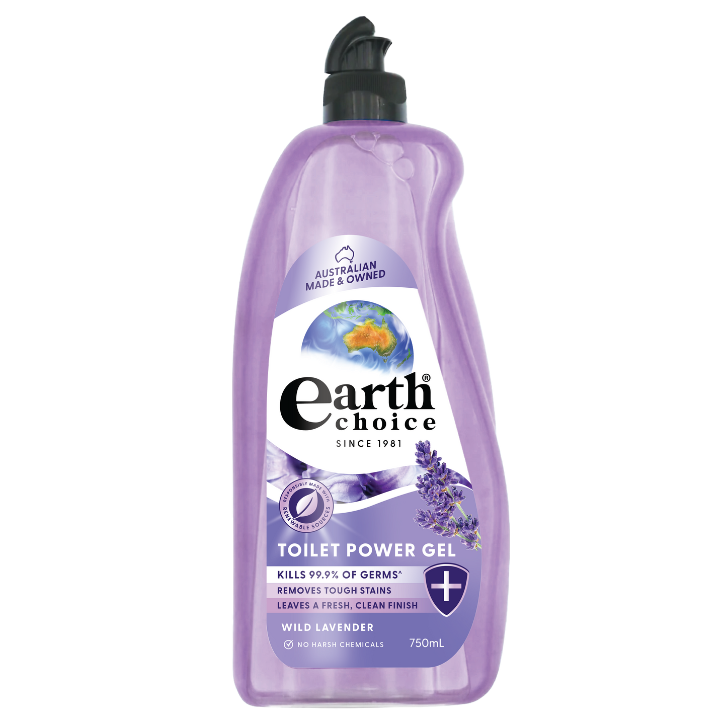 Toilet Gel Wild Lavender 750ml