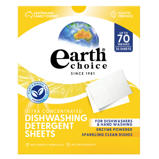 Earth Choice Dishwashing Detergent Sheets 35pk