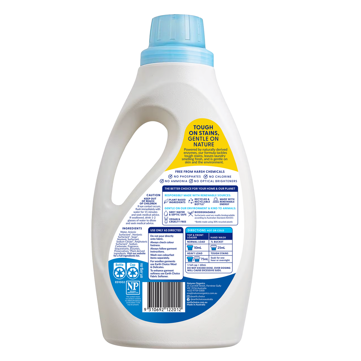 Ultra Concentrate Laundry Liquid Top & Front Loader 1L