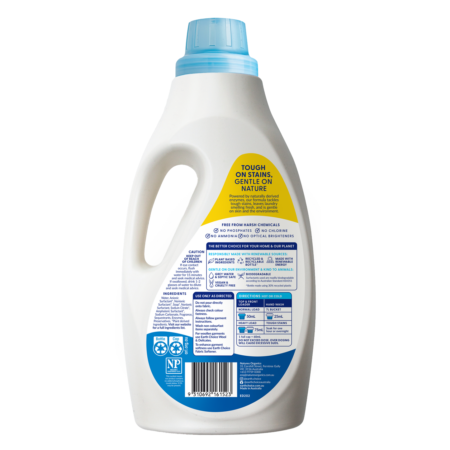 Ultra Concentrate Laundry Liquid Top & Front Loader 2L
