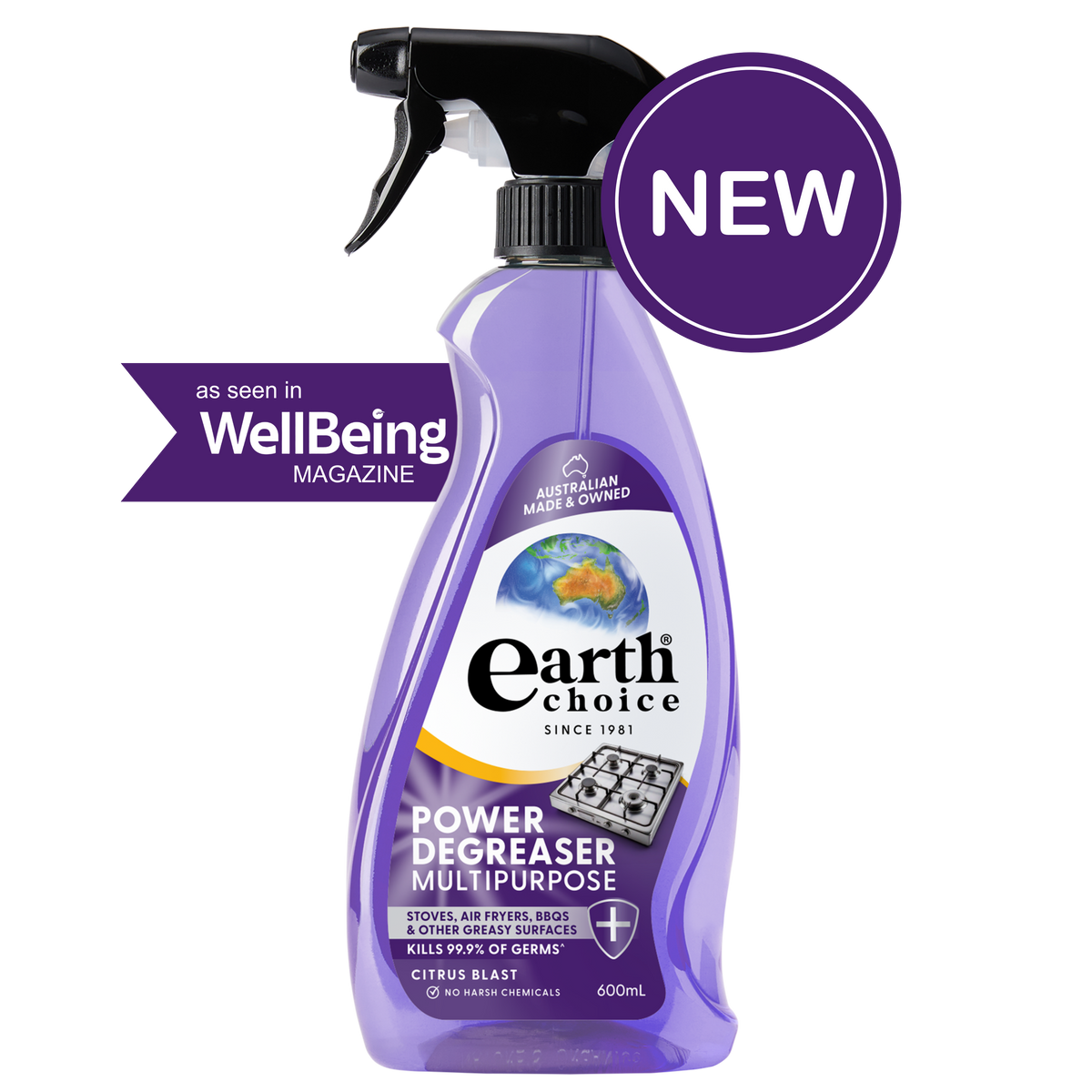 Earth Choice Power Degreaser Multipurpose 600mL